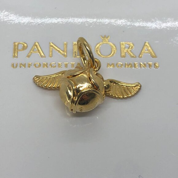 🌞📖PPandora Harry Potter, Golden Snitch Pendant - Picture 4 of 4
